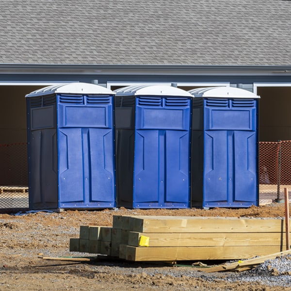 how do you dispose of waste after the porta potties have been emptied in Hamlet